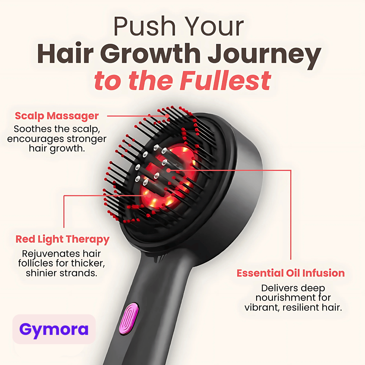 Red Light Scalp massager